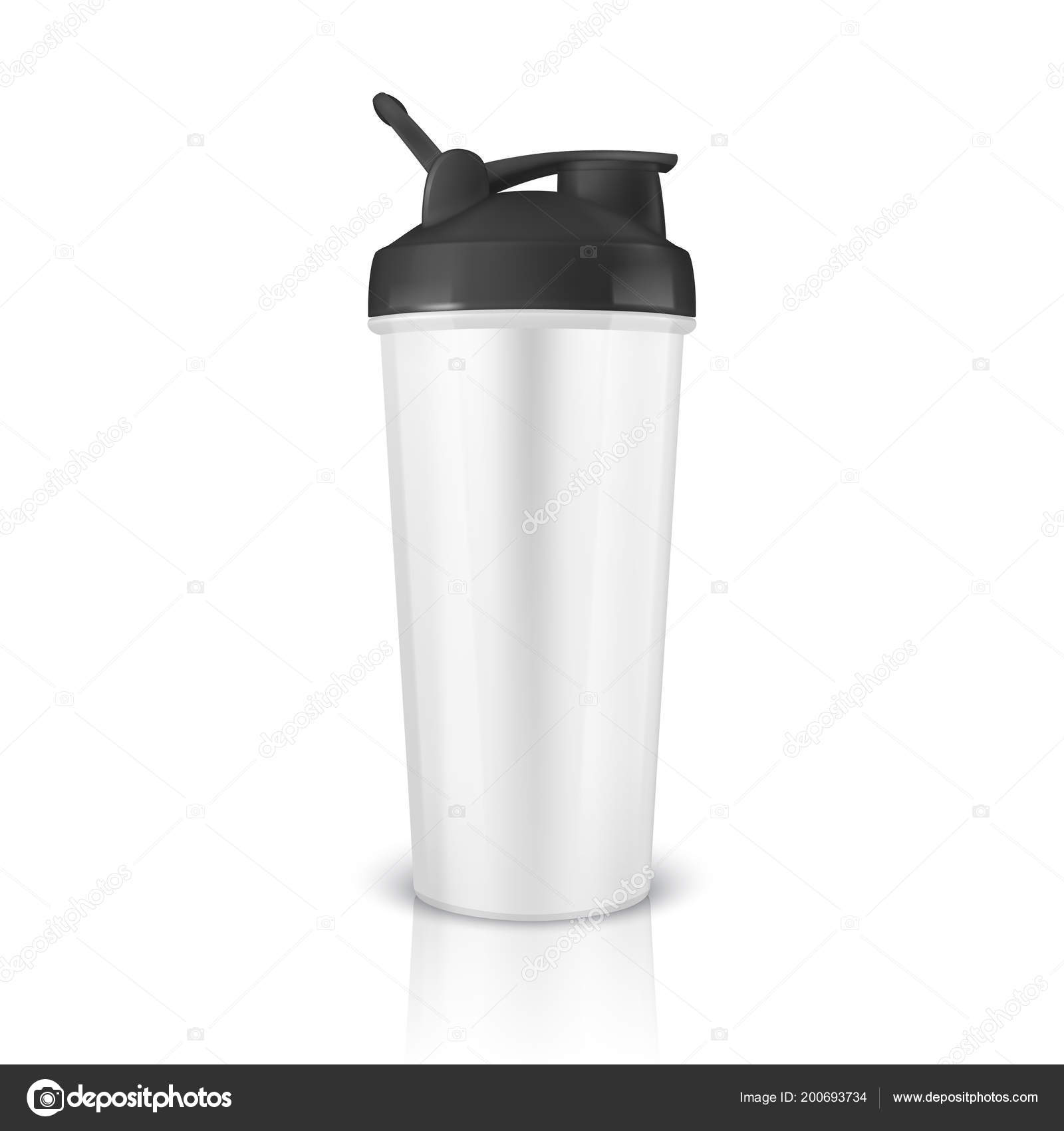 Free Vector  Vector realistic 3d green and yellow empty drink shaker for  sports nutrition, whey protein or gainer. plastic sport bottle, mixer or  beverage container isolated on white background. accessory for