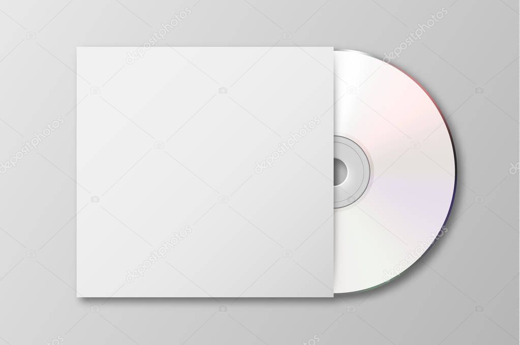Download Vector Realistic 3d White Cd With Cover Icon Isolated Design Template Of Packaging Mockup For Graphics Top View Premium Vector In Adobe Illustrator Ai Ai Format Encapsulated Postscript Eps Eps Format 3D SVG Files Ideas | SVG, Paper Crafts, SVG File