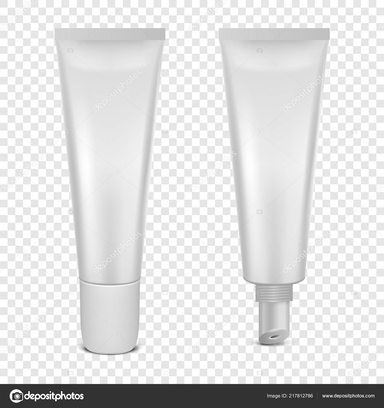Download Vector Realistic 3d White Blank Glossy Closed And Opened Lip Balm Stick Or Hygienic Lipstick In Tube Set Closeup Isolated On Transparency Grid Background Design Template For Graphics Vector Mockup Vector