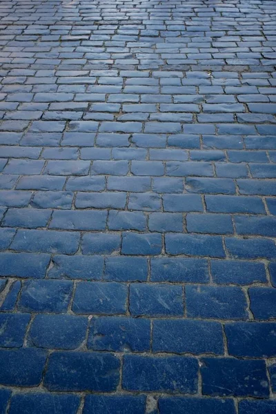 Pavimento na Praça Vermelha em Moscou Textura Pedras Antigas — Fotografia de Stock