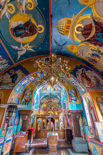 Sopot Belgrado Serbia Febrero 2020 Interior Del Monasterio Tresije Monasterio —  Fotos de Stock