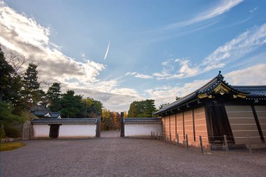 Japonya 'nın eski başkenti Kyoto' daki Japon Shogun Kalesi.