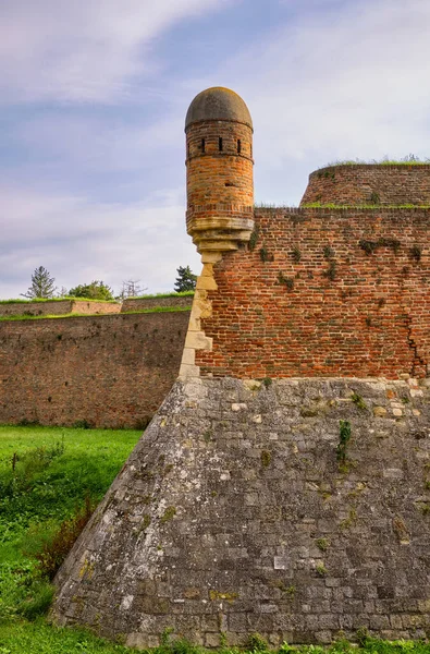 Ιστορικό Φρούριο Βελιγραδίου Στο Πάρκο Kalemegdan Στο Βελιγράδι Πρωτεύουσα Της — Φωτογραφία Αρχείου