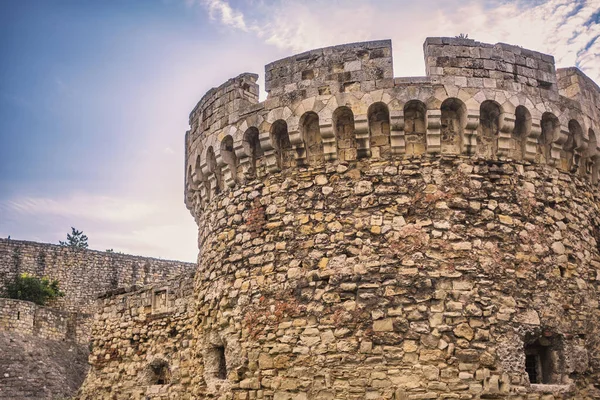 Historische Vesting Van Belgrado Kalemegdan Park Belgrado Hoofdstad Van Servië — Stockfoto