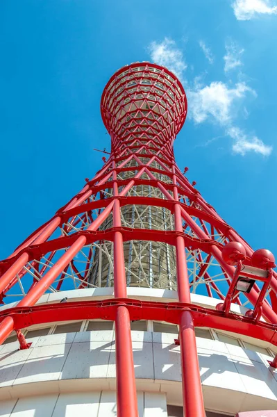 Kobe Japan Oktober 2017 Kobe Port Tower Landmärke Kobe Japan — Stockfoto