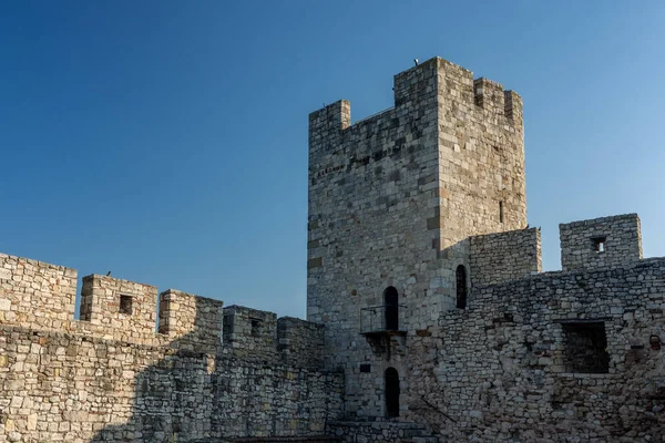 Resten Van Het Historische Fort Van Belgrado Het Kalemegdan Park — Stockfoto