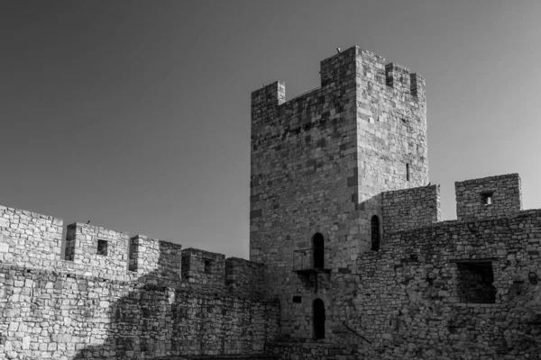 Resten Van Het Historische Fort Van Belgrado Het Kalemegdan Park — Stockfoto