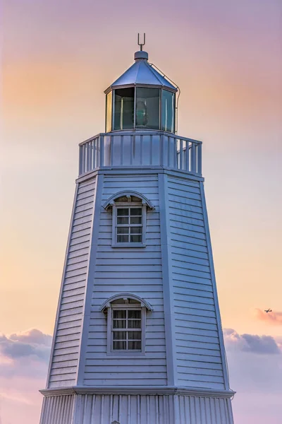 Sakai Vuurtoren Gebouwd 1877 Oudste Westelijke Stijl Vuurtoren Japan Belangrijkste — Stockfoto