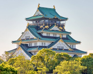 Güzel Osaka Kalesi, Osaka ve Japonya 'nın en ünlü sembollerinden biri.
