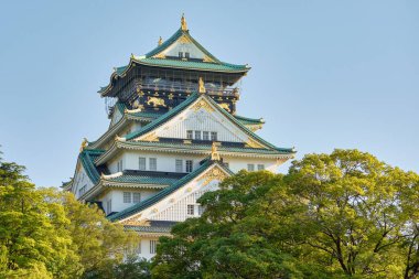 Güzel Osaka Kalesi, Osaka ve Japonya 'nın en ünlü sembollerinden biri.