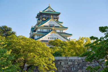 Güzel Osaka Kalesi, Osaka ve Japonya 'nın en ünlü sembollerinden biri.