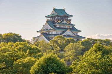 Güzel Osaka Kalesi, Osaka ve Japonya 'nın en ünlü sembollerinden biri.