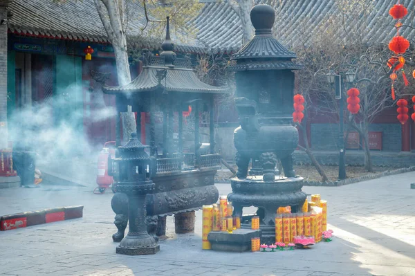 Beijing China Febrero 2014 Templo Fayuan Templo Del Origen Del — Foto de Stock