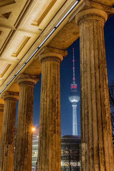 Βερολίνο Γερμανία Φεβρουαρίου 2017 Στήλες Του Μουσείου Προϊστορίας Και Πρώιμης — Φωτογραφία Αρχείου