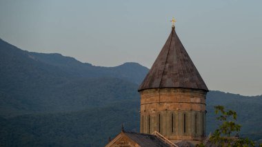 Svetitskhoveli Katedrali, Gürcistan Ortodoks Hıristiyan Katedrali ve UNESCO Dünya Mirası alanı 31 Ağustos 2025 'te Gürcistan' ın tarihi Mtskheta kentinde yer aldı.