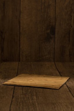 plaka paspas bambu japon tarzı mutfak gereçleri napery ahşap arka plan