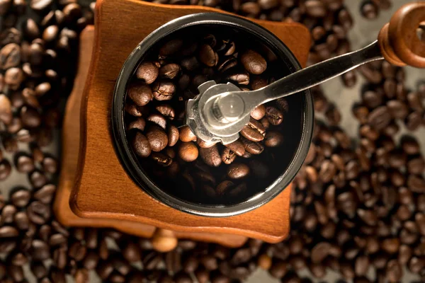 Coffee Mill Grinder Coffee Bean — Stock Photo, Image