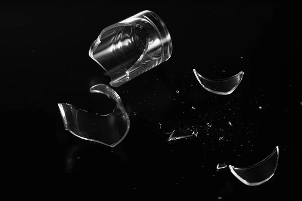 Accident Glass Break Sharp Danger — Stock Photo, Image