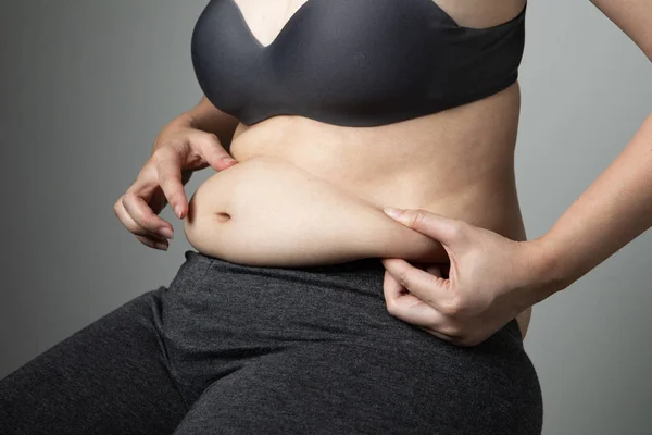 fat woman cellulite belly unhealthy