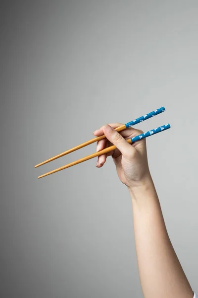 Mão chopstick asiático japonês chinês comida estilo tradicional Imagens De Bancos De Imagens Sem Royalties