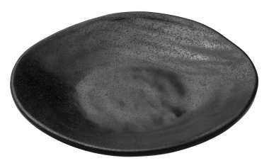 kırpma yolu ile beyaz arkaplanda izole siyah plaka