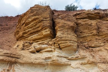 Son kasırga ve deprem sonra yeryüzünde Yalı heyelan bölgesinde derin çatlaklar. Dünya'büyük tehlikeli çatlaklar. Çığ ve toprak hareketi tehlikesi. Web toprağa çatlaklar