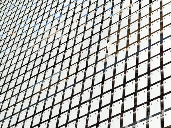 Metal Plates Kinetic Screen Facade Modern Building Dynamic Facades Change — Stock Photo, Image