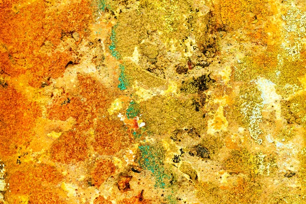 Abstraktní Kreativní Zázemí Chaotických Tahů Staré Popraskané Barvy Betonové Stěně — Stock fotografie