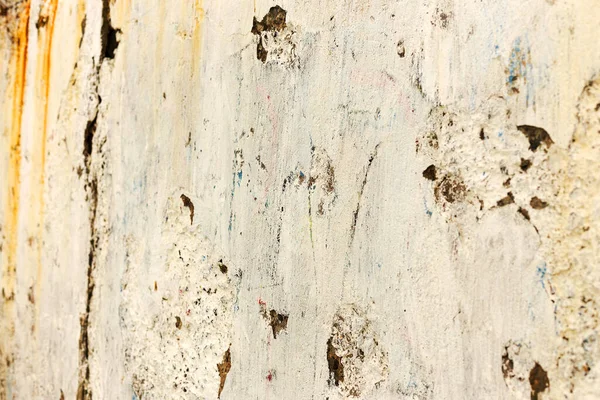 Fondo Pared Hormigón Rastros Envejecimiento Pared Desgastada Pintura Dañada Pintura —  Fotos de Stock