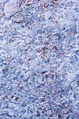 Arka plan beton duvar, yıpranma izleri yıpranmış duvar hasarlı eski boya. Boyalı beton yüzeyde eski boya kalıntıları var. Pis beton yüzey.