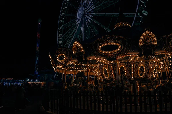 Night Winterwonderland London — Stock Photo, Image