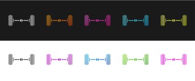 Chassis araç simgesini siyah beyaz arkaplanda izole et. Vektör İllüstrasyonu