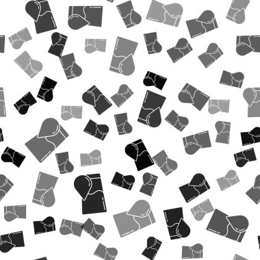 Siyah Cam, beyaz arka planda izole edilmiş su ikonu. Soda bardağı. Vektör İllüstrasyonu.