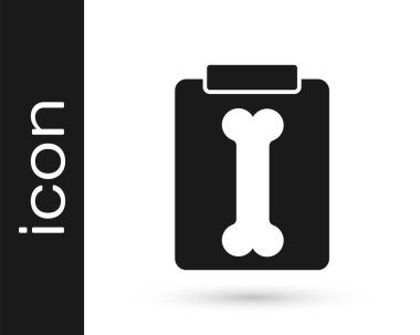 Beyaz arka planda gri X-ışını ikonu izole edildi. Vektör İllüstrasyonu.