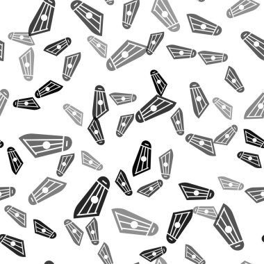 Siyah müzikal enstrüman ayak bilekleri ikonu beyaz arka planda izole edilmiş pürüzsüz desen. Vektör