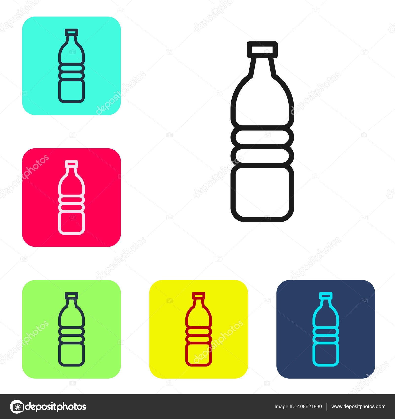 Linha Preta Garrafa Icone Agua Isolado Fundo Branco Sinal Bebida Imagem Vetorial De C Fillvector Linha Preta Garrafa Icone Agua Isolado Fundo Branco Sinal Bebida Imagem Vetorial De C Fillvector