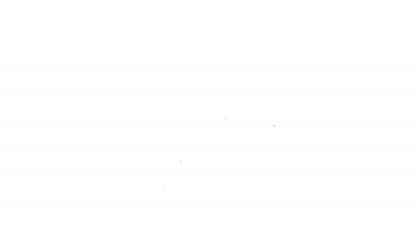 Siyah El, Bitcoin simgesini beyaz arka planda tutuyor. Engelleme teknolojisi, dijital para piyasası, şifreli para cüzdanı. 4K Video hareketli grafik canlandırması