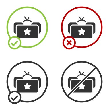 Beyaz arkaplanda siyah Ushanka simgesi izole edildi. Rus kürklü kış şapkası, yıldızlı ushanka. Sovyetler Birliği KGB ve NKVD üniforması. Çember düğmesi. Vektör.