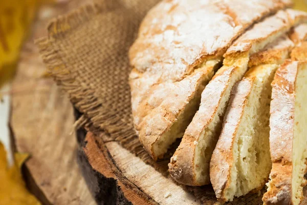 Frisches Brot Aus Nächster Nähe — Stockfoto