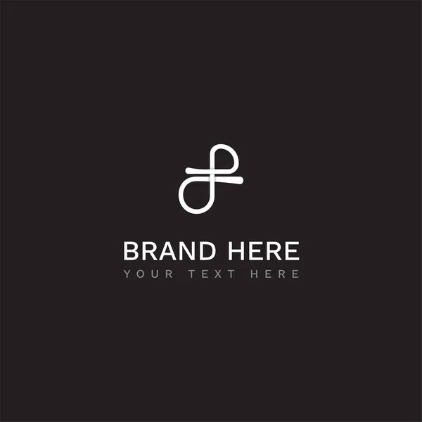 Abstraktes Logo Kann Für Web Landing Page Business Elegant Und — Stockvektor