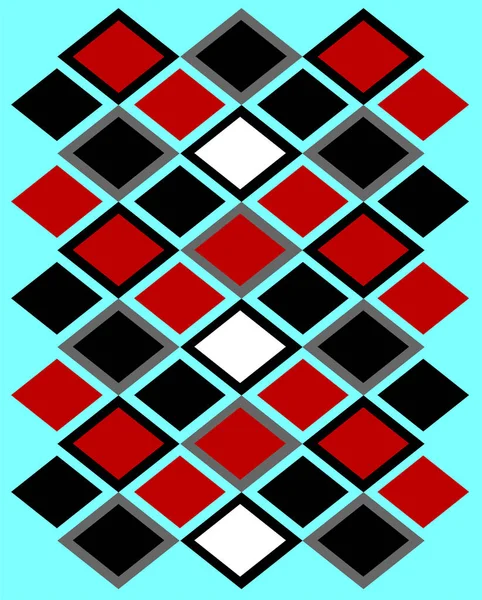 Abstrakter Geometrischer Hintergrund Vektorbild — Stockvektor