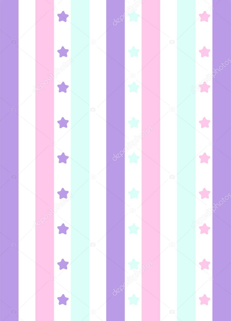 Attractive, cute children`s background with colorful stripes