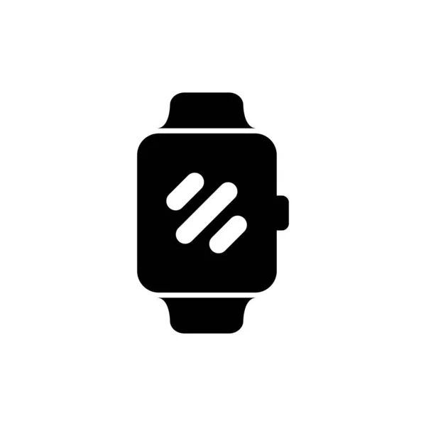 Icono Reloj Inteligente Vector Sobre Fondo Blanco Aislado Eps — Vector de stock