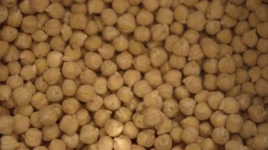 Suda likit nohut, pişirme önce, zaman lapse, yakın çekim