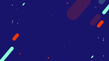 Çember ve Çizgilerle Kusursuz Döngü Canlandırması, Geometrik Arkaplan