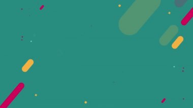 Çember ve Çizgilerle Kusursuz Döngü Canlandırması, Geometrik Arkaplan