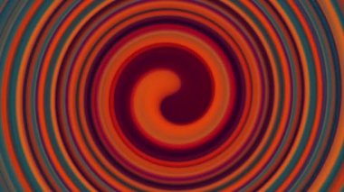 Kusursuz Döngüsüz Moda Soyut Renkli Döndürme Hipnotik Gradyan Hareketi Arkaplanı