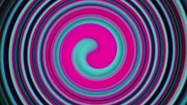 Sömlös Loop Trendig Abstrakt Färgglada Spinning Radient Rörelse Bakgrund — Stockvideo