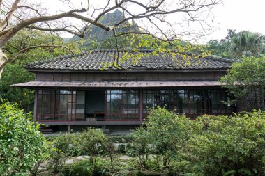 Jinguashi Veliaht Prens chalet Tayvan jinguashi altın ekolojik şehirdeki