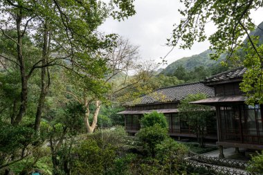 Jinguashi Veliaht Prens chalet Tayvan jinguashi altın ekolojik şehirdeki